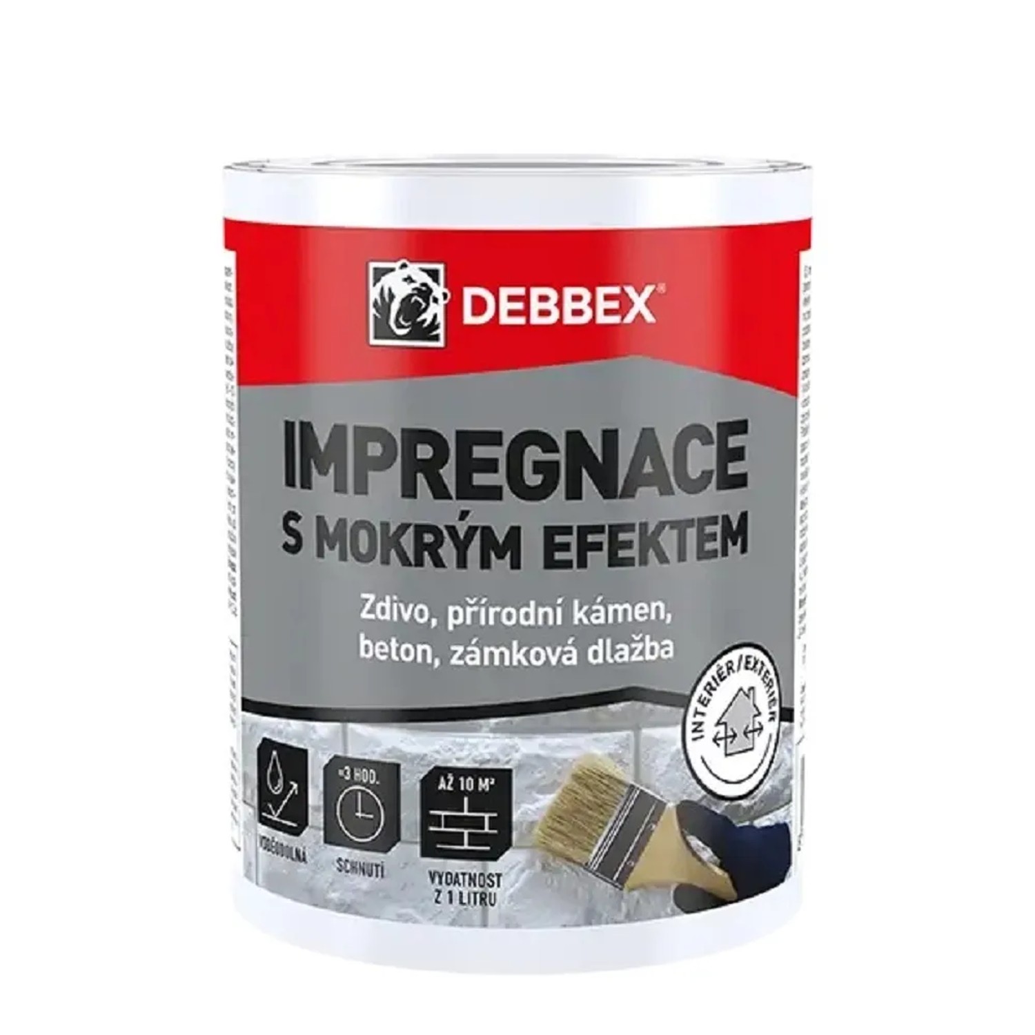 E-shop Den Braven Impregnácia na murivo s mokrým efektom, 1 l