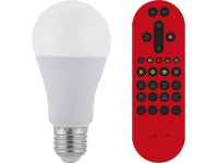 Just Light. Múdra LED žiarovka Lola, E27, A60, RGB +2700-5000K, 810 lm, + ovl.