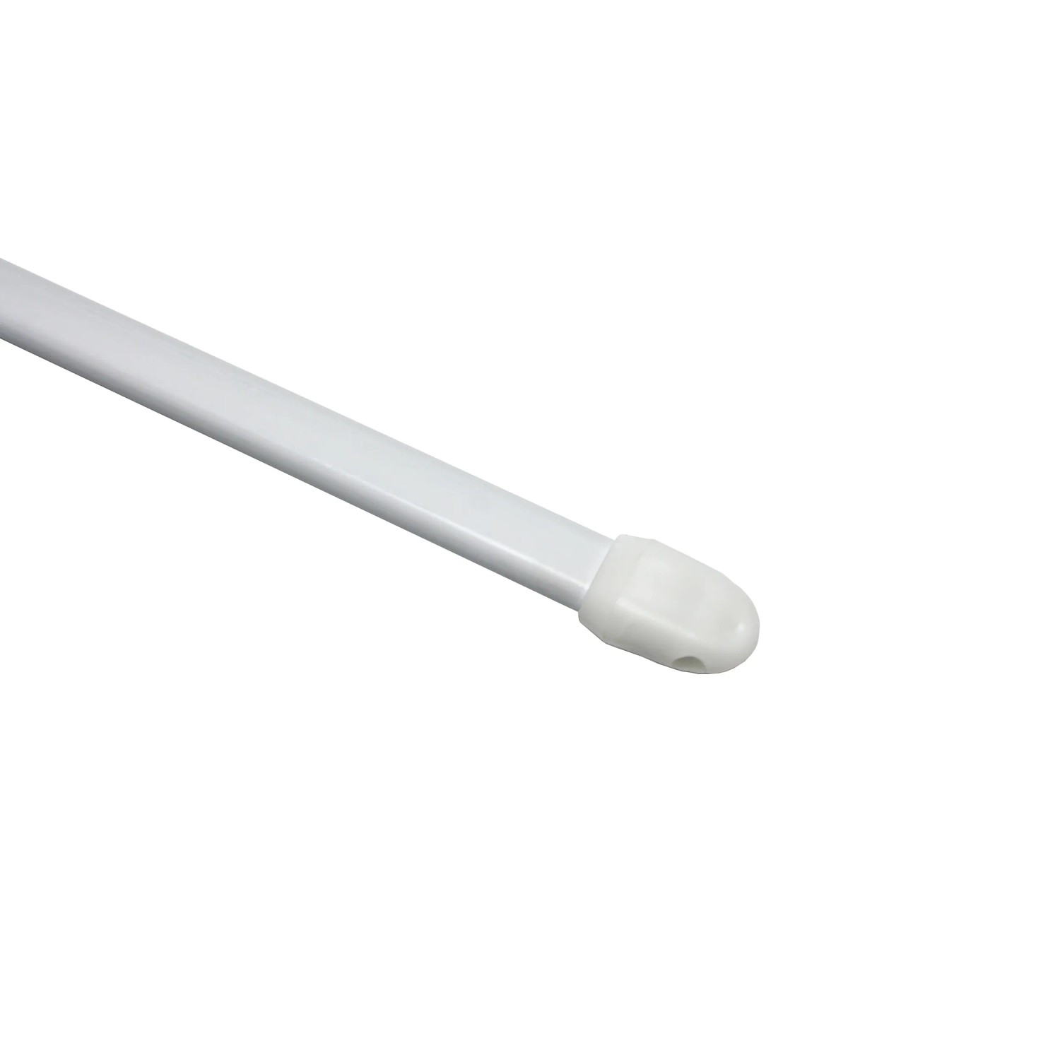 E-shop Gardinia Vitrážová tyč plochá pr. 11 mm, biela 50-80 cm