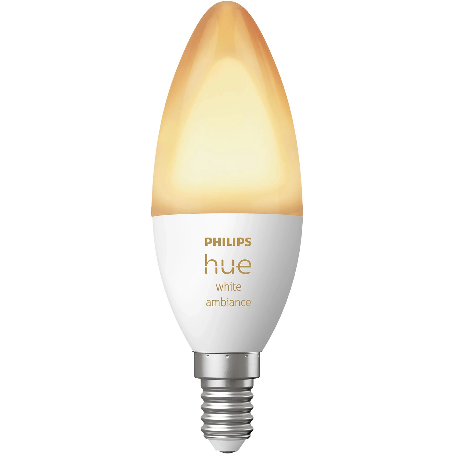E-shop Philips Hue Smart žiarovka White Ambiance E14 C39 5,2 W 470lm 2200-6500K