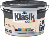 HET Klasik COLOR Tónovaná interiérová farba KC 0217 béžová kávová, 4 kg