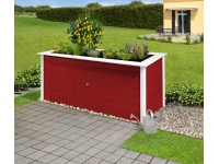 Weka Vyvýšený záhon Herba, švédska červená/biela 205 x 80 x 81 cm Weka Vyvýšený záhon Herba, švédska červená/biela 205 x 80 x 81 cm