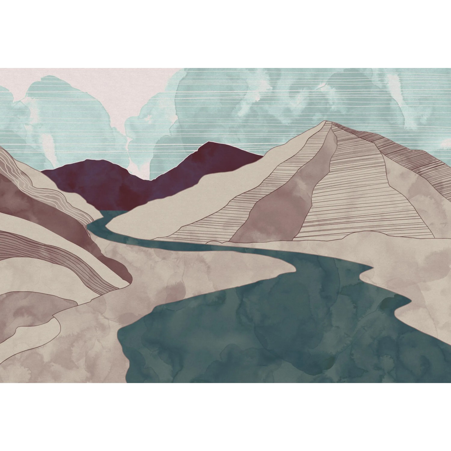 E-shop Komar Vliesová fototapeta Terra 400 x 280 cm