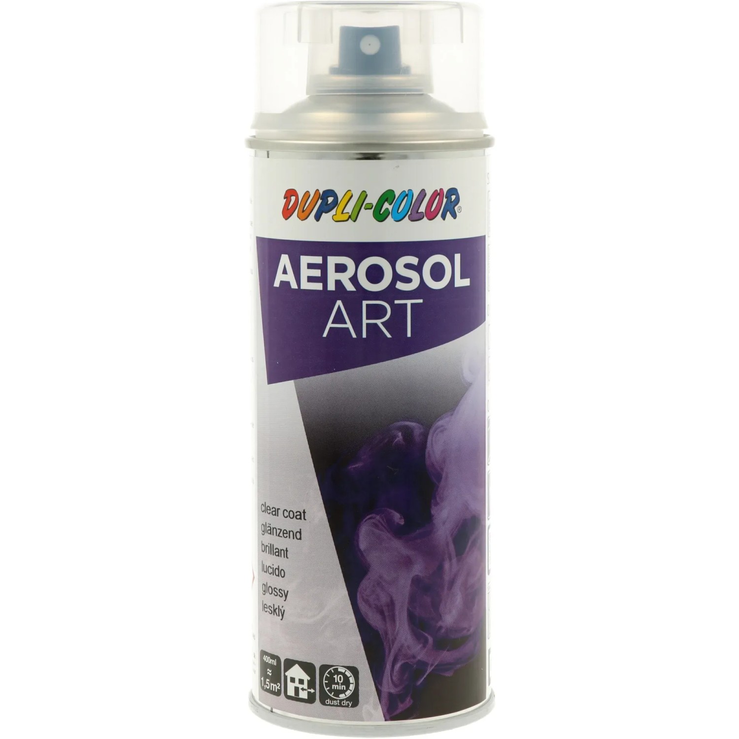 E-shop DUPLI-COLOR Lak v spreji AEROSOL ART (0000) transparentná lesklá 400 ml