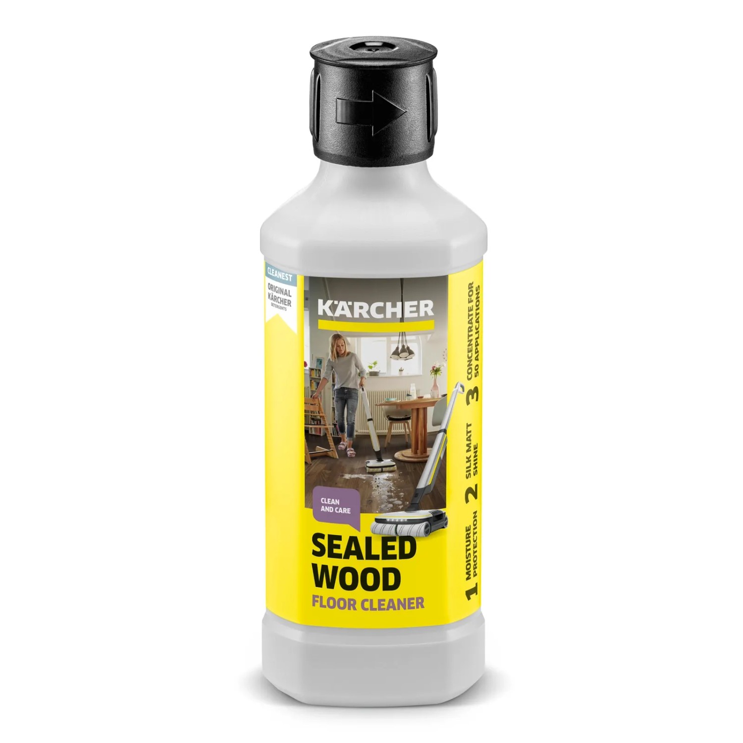 E-shop Kärcher Starostlivosť o drevené podlahy (uzavreté) RM 534, 500 ml