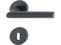 AnsaPro Rozetové kovanie Hudson nerezová oceľ matná čierna