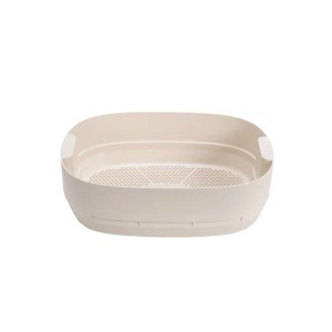 Plastia Vermikompostér Urbalive - stred, slonová kosť 9 x 50,5 x 38 cm