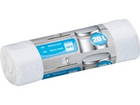 Vrece na odpad 20 l priehľadné, 40 ks