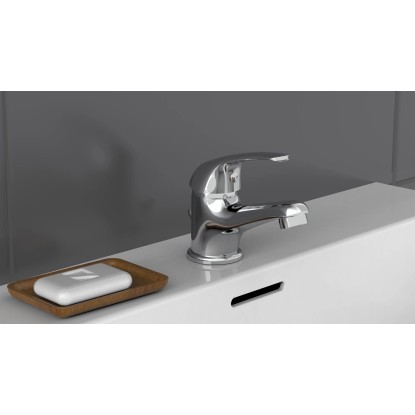 Jednopáková zmiešavacia umývadlová batéria Athos Plus chróm