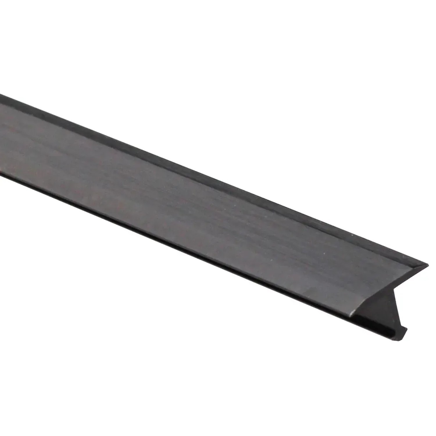 E-shop Arcansas T-Profil hliníkový čierny eloxovaný kartáčovaný 14 x 9 x 900 mm