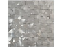Euro Stone Kovová mozaika Alu Silver 3D 30 x 31,5 cm Euro Stone Kovová mozaika Alu Silver 3D 30 x 31,5 cm