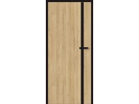 Voster Bezfalcové interiérové dvere MODERNO fólia Platinum, dub bavorský, 80 Ľ/P