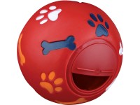 Trixie Loptička na pochúťky priemer 7 cm červená