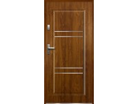 O.K. DOORS Oceľové vchodové dvere ARYSTEA P55 zlatý dub 90 P