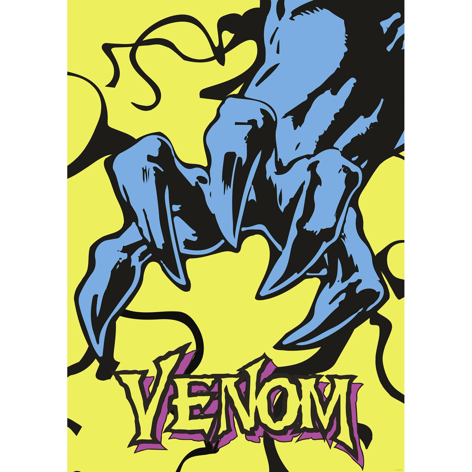E-shop Komar Plagát Marvel Venom Colourful Claw 50 x 70 cm