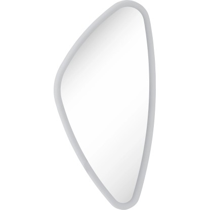 Fackelmann Zrkadlový prvok Organic s LED osvetlením po celom obvode, 40 cm