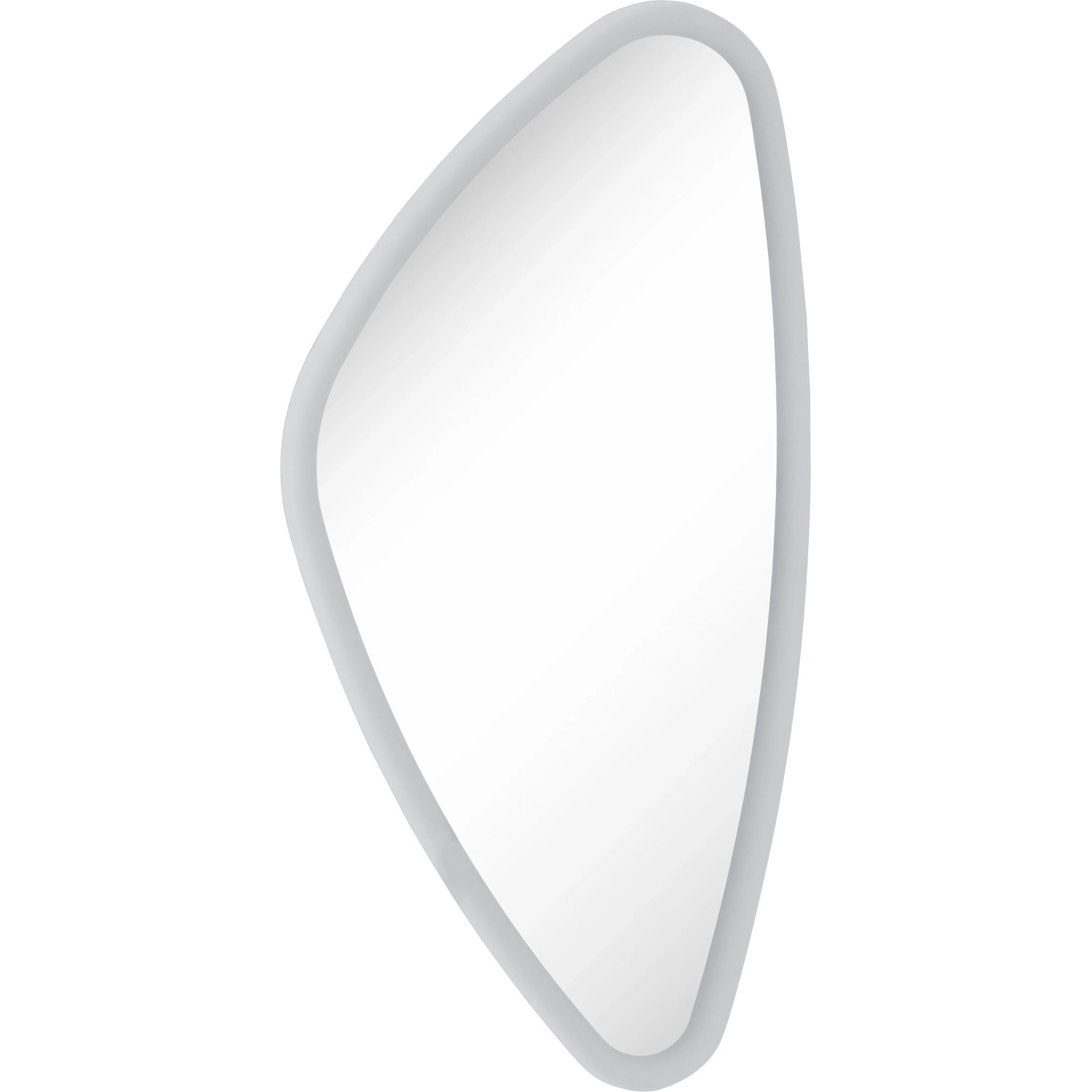E-shop Fackelmann Zrkadlový prvok Organic s LED osvetlením po celom obvode, 40 cm