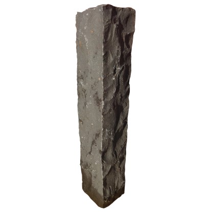 Euro Stone Palisáda čadičová pemrlovaná, čierna, 12 x 12 x 100 cm