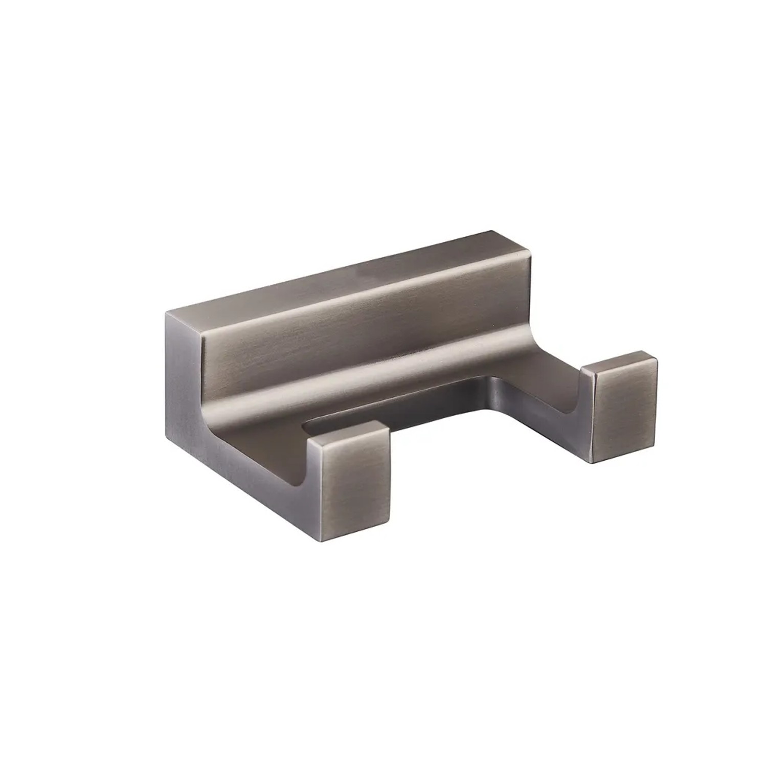 E-shop RAV Slezák Kúpeľňový háčik na uteráky dvojitý Níl NLA0102MG, metal grey