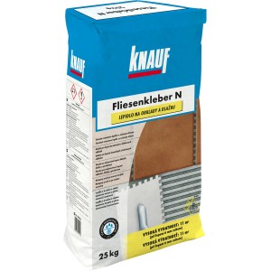 Knauf Lepidlo na obklady N, 25 kg vrece. Lepidlo pre vnútorné obklady.