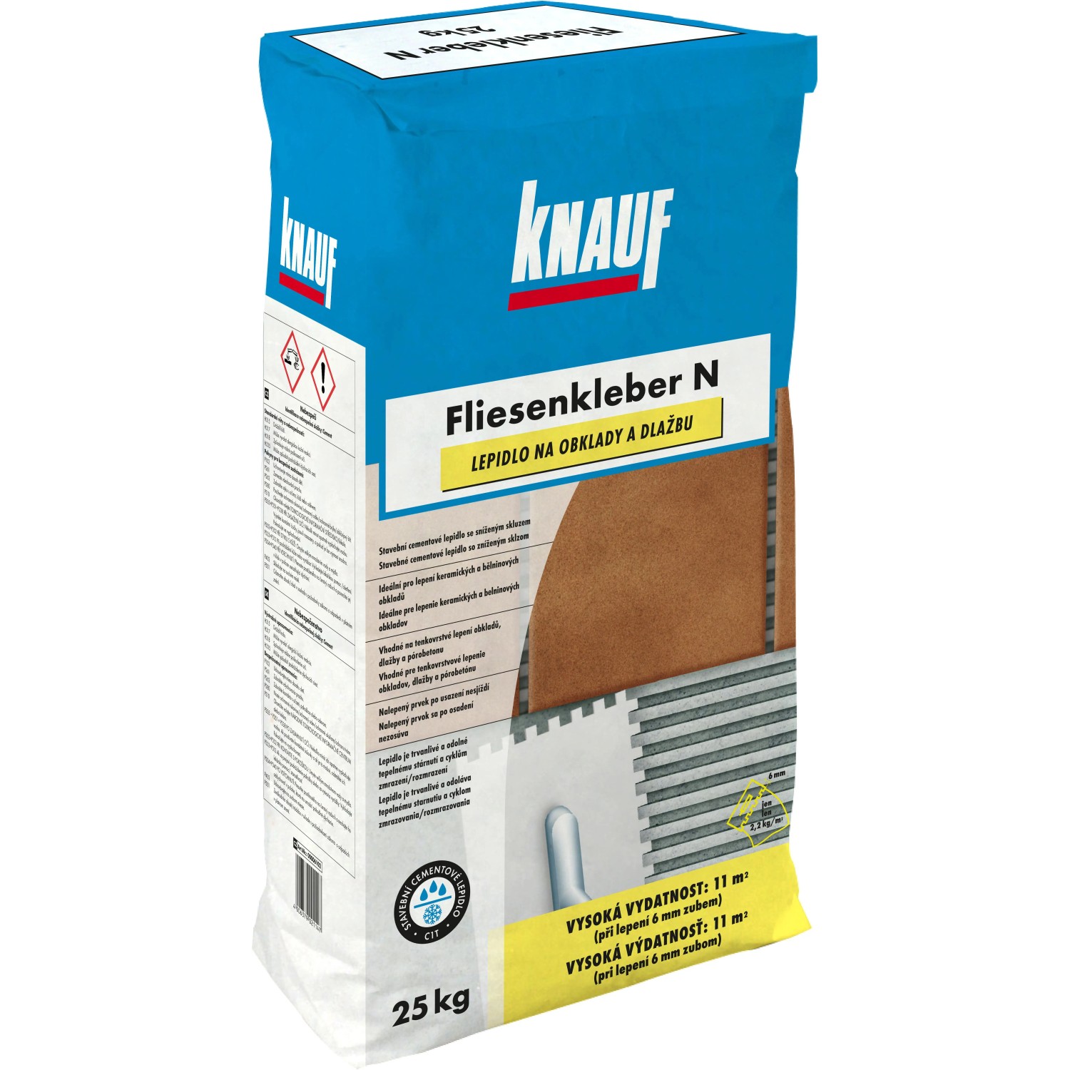E-shop Knauf Cementové lepidlo Fliesenkleber N 25 kg