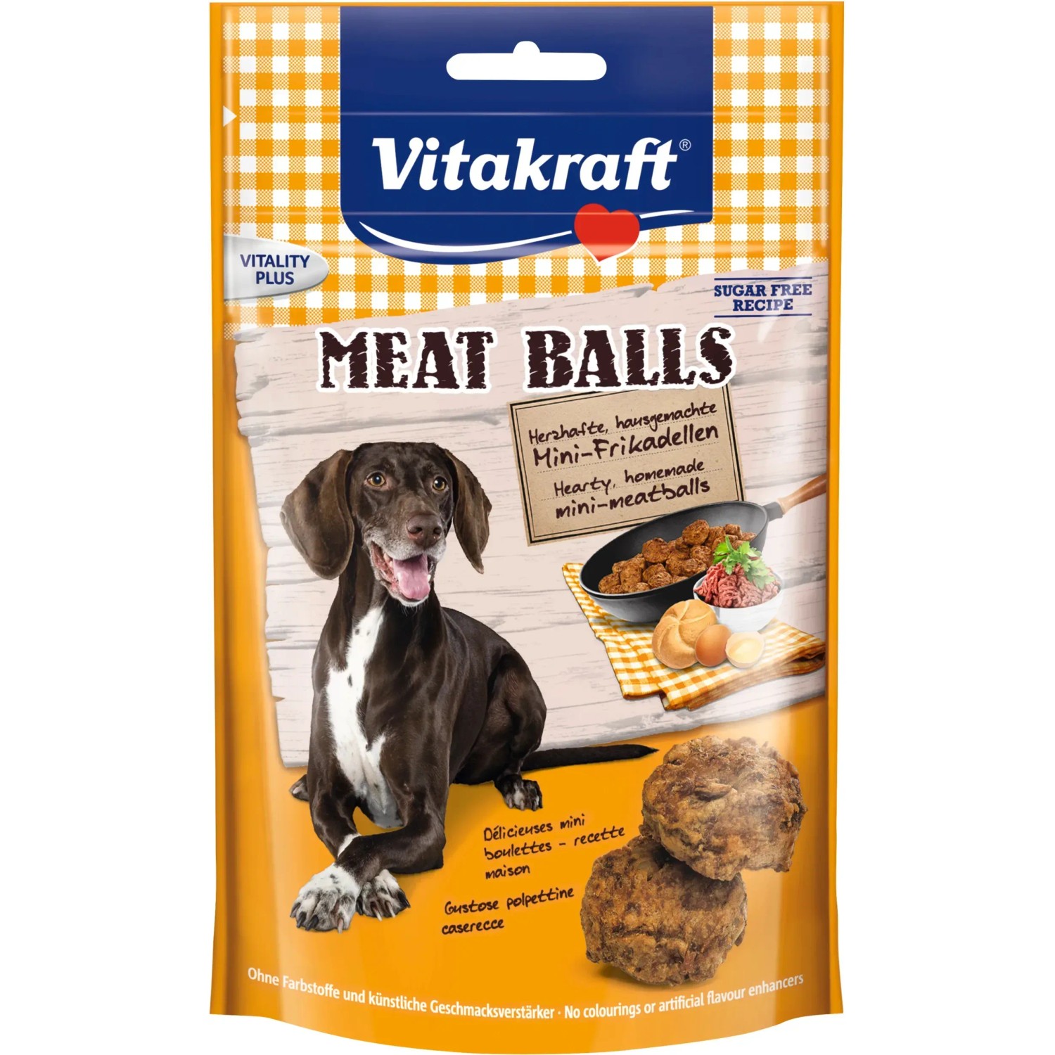 E-shop Vitakraft Maškrty pre psov Meat Balls, 80 g