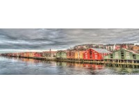 Bondecor Obraz, tlačené plátno Modern 50 x 150 cm