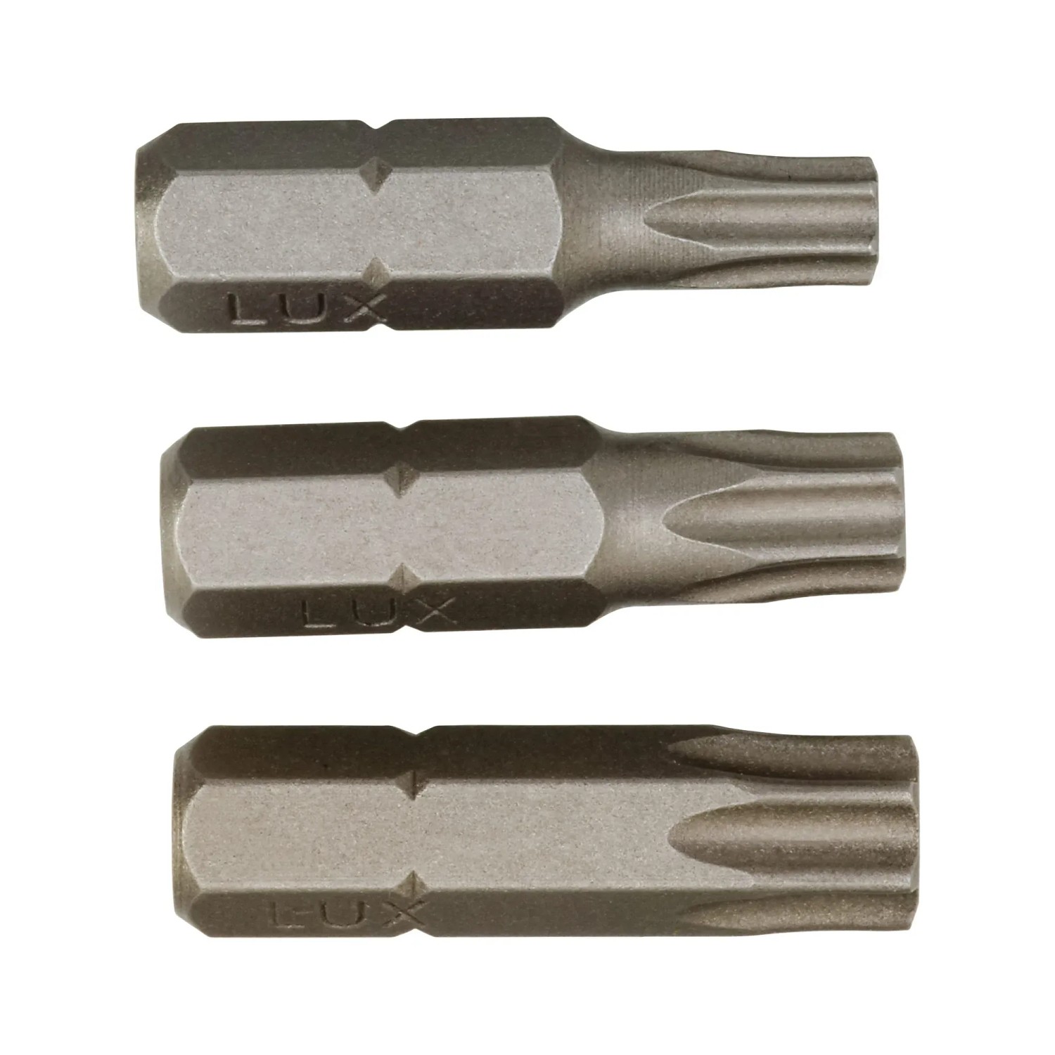 LUX-TOOLS Súprava bitov TX25, TX30 a TX40
