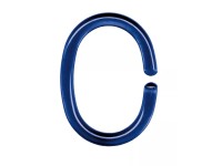 Kleine Wolke Krúžky pre sprchové závesy tmavo modré, 12 ks