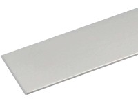 Arcansas Samolepiaci plochý profil hliníkový strieborný eloxovaný 20x2x1000 mm