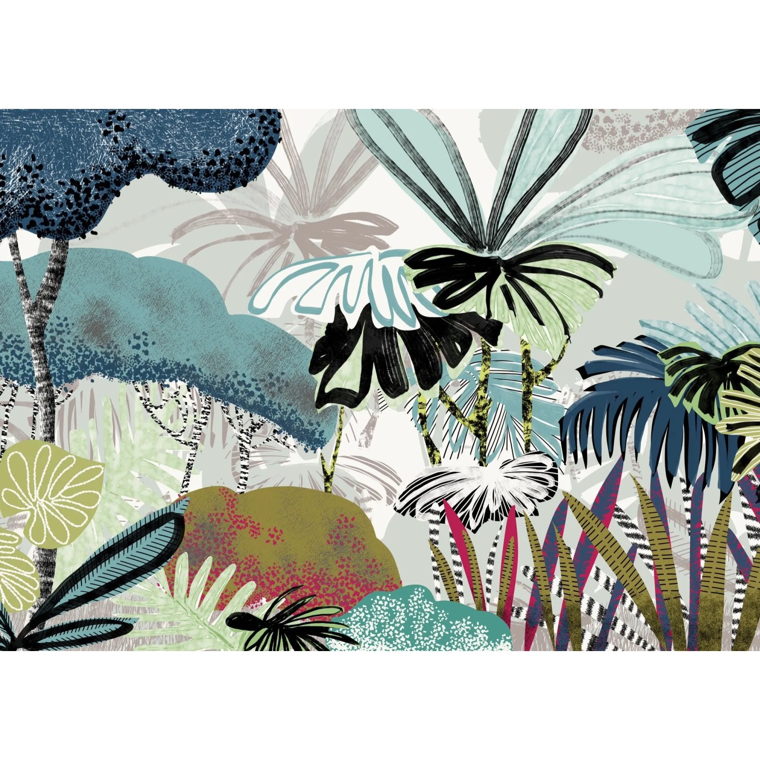 E-shop Komar Vliesová fototapeta Jolly Jungle 250 x 350 cm