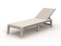 KETER Záhradné lehátko Mallorca, biela, 58 x 187,5 x 29 cm