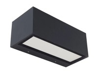 LUTEC LED nást. svietidlo GEMINI tm. sivé 21W 1230lm 4000K IP54 85x220x103mm