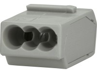 OBI Spojovacia svorka 3-pólová 0,5 mm - 2,5 mm, 100 ks OBI Spojovacia svorka 3-pólová 0,5 mm - 2,5 mm, 100 ks