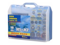 Compass Autožiarovky 12 V servisný box Mega H1 + H7