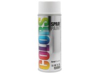 Lak v spreji COLORS RAL 9010 čistá biela lesklá 400 ml