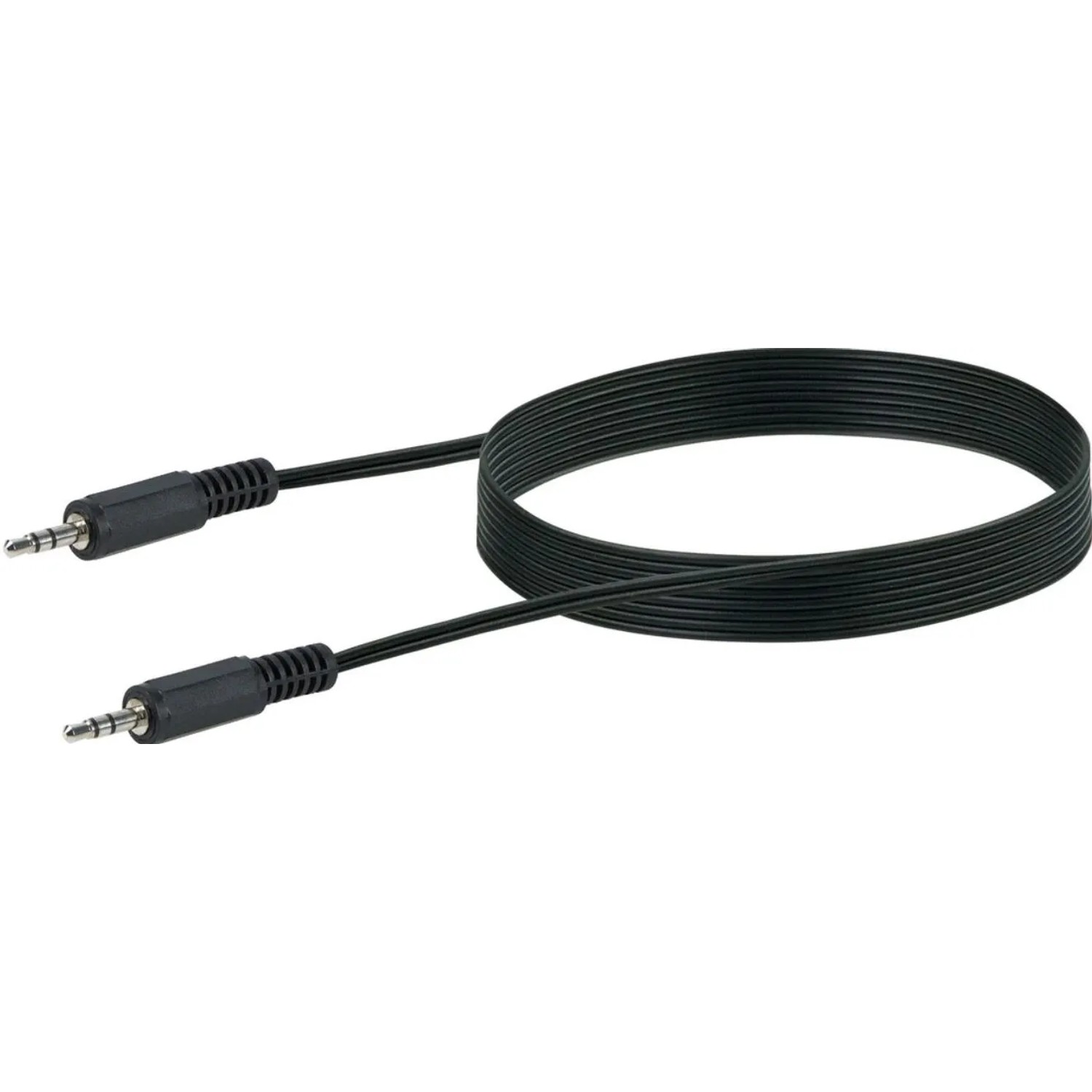 E-shop Schwaiger Audio prepojovací kábel 3,5 mm jack zástrčka, čierny 1,5 m