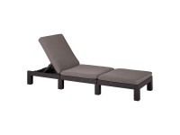 Keter Lehátko Daytona Deluxe, hnedá, 195 x 65 x 22 cm
