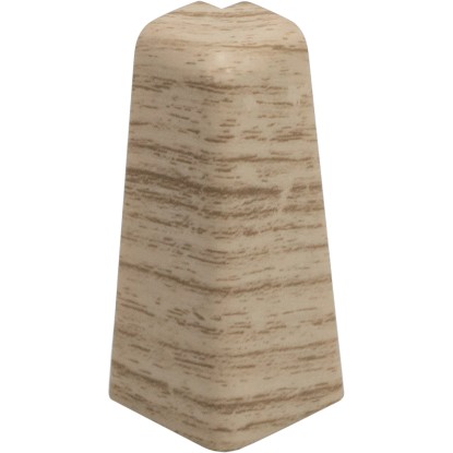 Egger Vonkajší roh pre soklovú lištu dub svetlý 2 ks