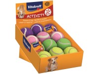 Vitakraft Hračka pre psov loptička tenisová, rôzne druhy, 6,5 cm