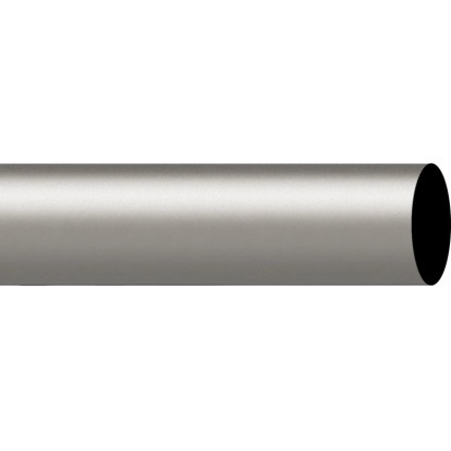 Záclonová tyč kovová satinovaný vzhľad, pr. 19 mm, 160 cm