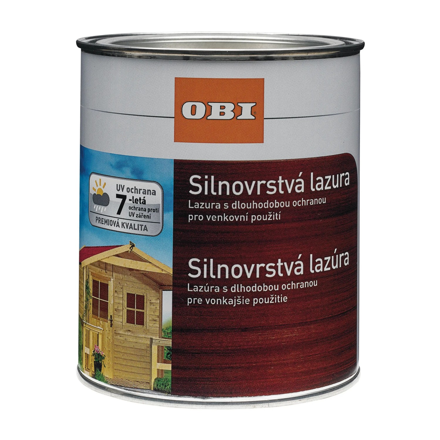 E-shop OBI Silnovrstvová lazúra na vonkajšie použitie týk 375 ml