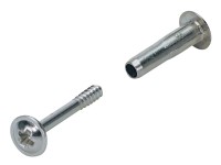 Spojovacia skrutka M4 36-46 mm poniklovaný, 10 ks