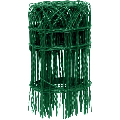 PILECKÝ Dekoračné pletivo DEKORAN Zn+PVC zelené oko 90 x 150 mm výška 40 cm 10 m