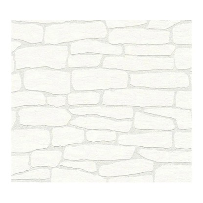 A. S. Creation Pretierateľná vliesová tapeta Meistervlies Creativ biela 355416