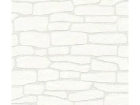 A. S. Creation Pretierateľná vliesová tapeta Meistervlies Creativ biela 355416