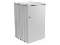 Biohort Box na odpadkový kôš Alex 1 strieborný 80 x 88 x 129 cm