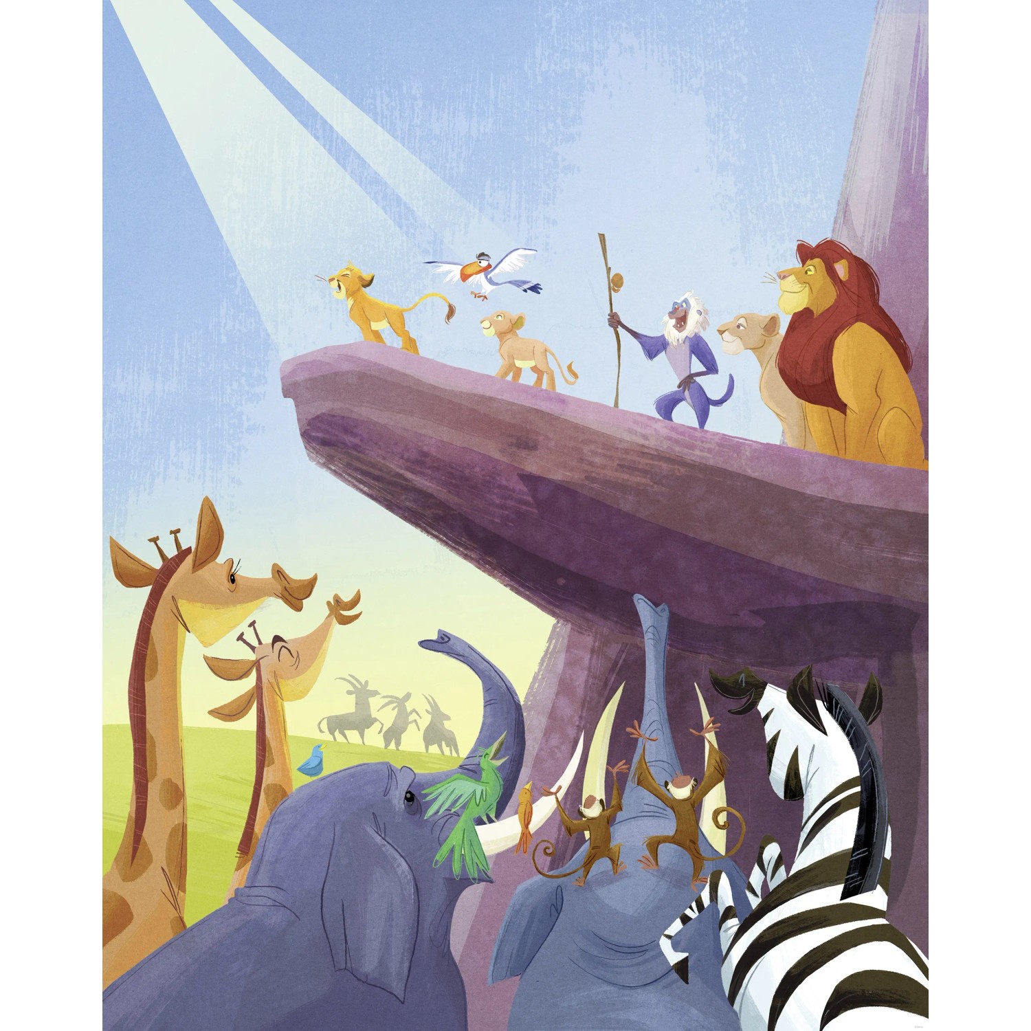 E-shop Komar Vliesová fototapeta Disney The Lion King Cla. Long Live The King 200x250cm