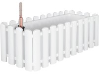 Geli Samozavlažovací kvetináč Aqua Palido, biela, 47 x 19 cm