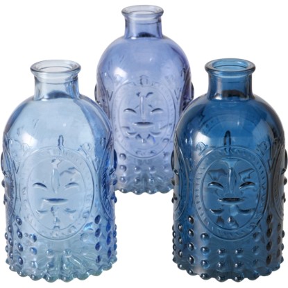 Boltze Váza Country rôzne farby pr. 6,5 x 12 cm